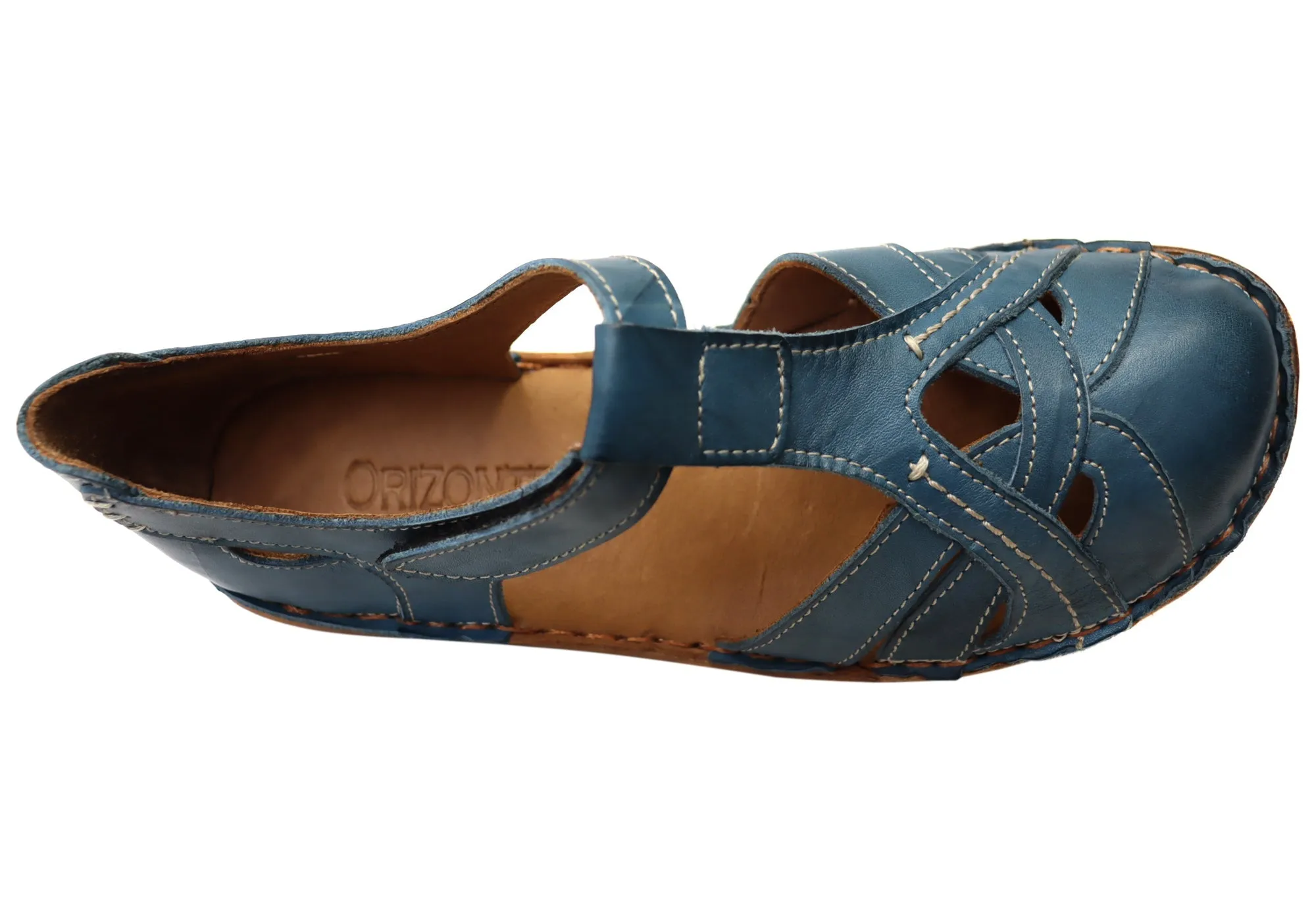 Orizonte Banjo Womens European Comfortable Leather Shoes