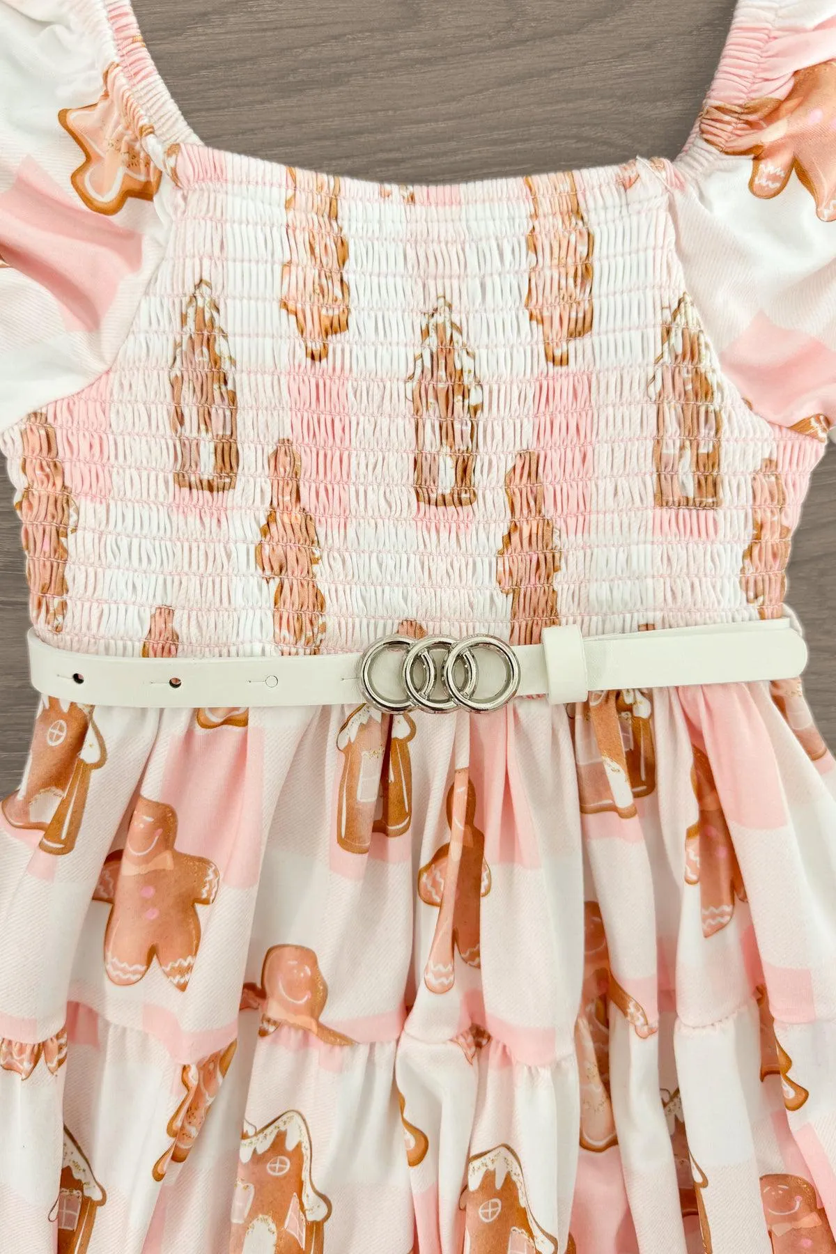 Pink Gingerbread Cookie Dress