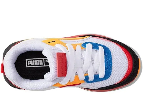 Puma FUTURE RIDER SPLASH  Junior’s - WHITE-ROYAL-DANDELION