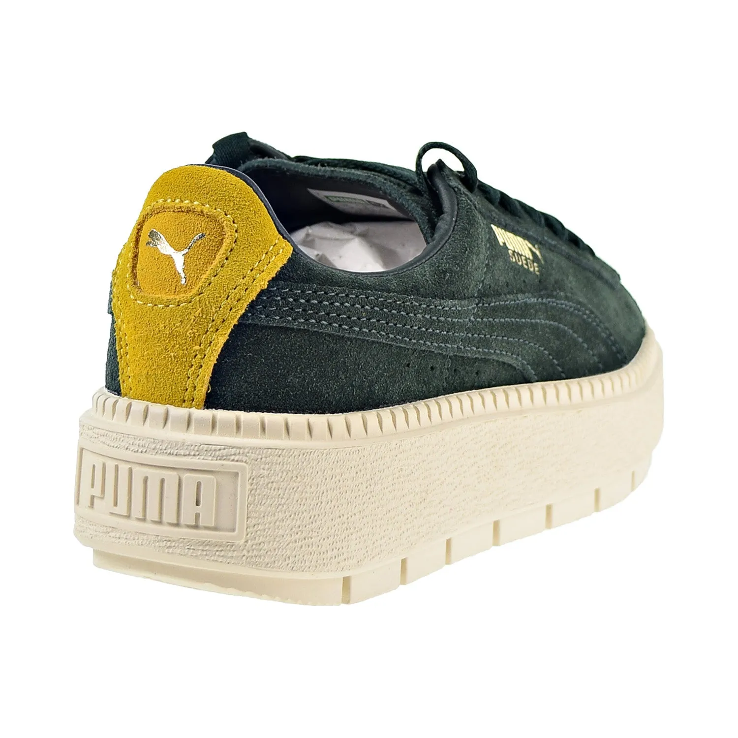 Puma Platform Trace Bold Women's Shoes Scarab-Lemon