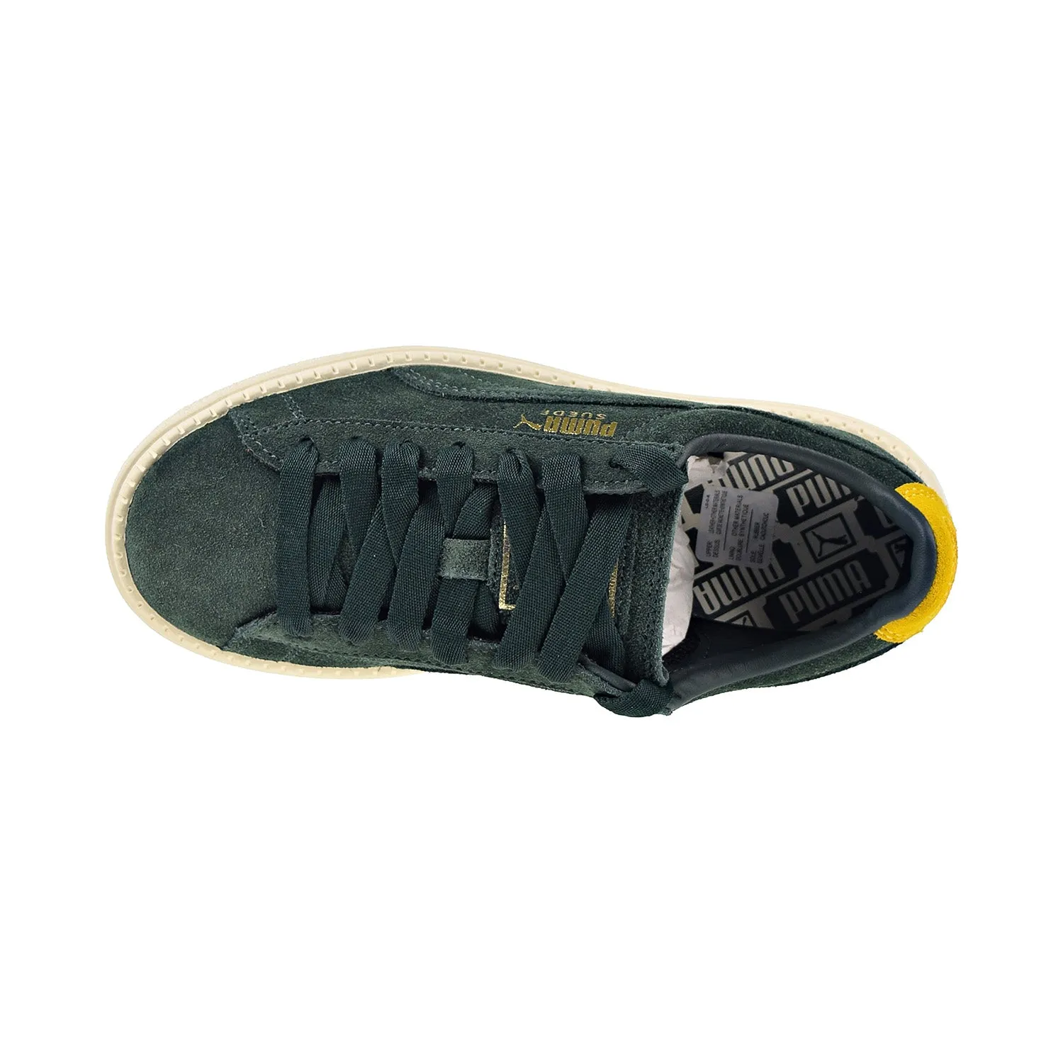 Puma Platform Trace Bold Women's Shoes Scarab-Lemon