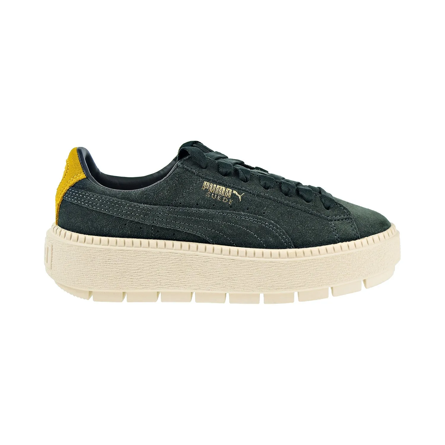 Puma Platform Trace Bold Women's Shoes Scarab-Lemon