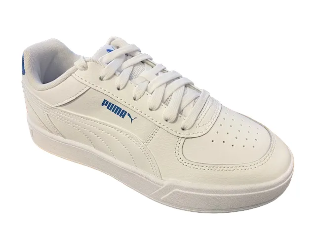 Puma scarpa sneakers bassa da uomo Caven 380810 20 bianco-blu