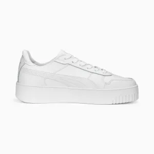 Puma scarpa sneakers da donna Carina Street 389390-14 bianco oro