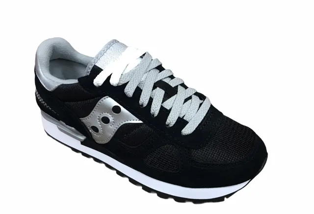 Saucony Original scarpa sneakers da donna Shadow S1108-671 nero-argento