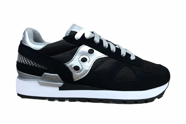 Saucony Original scarpa sneakers da donna Shadow S1108-671 nero-argento