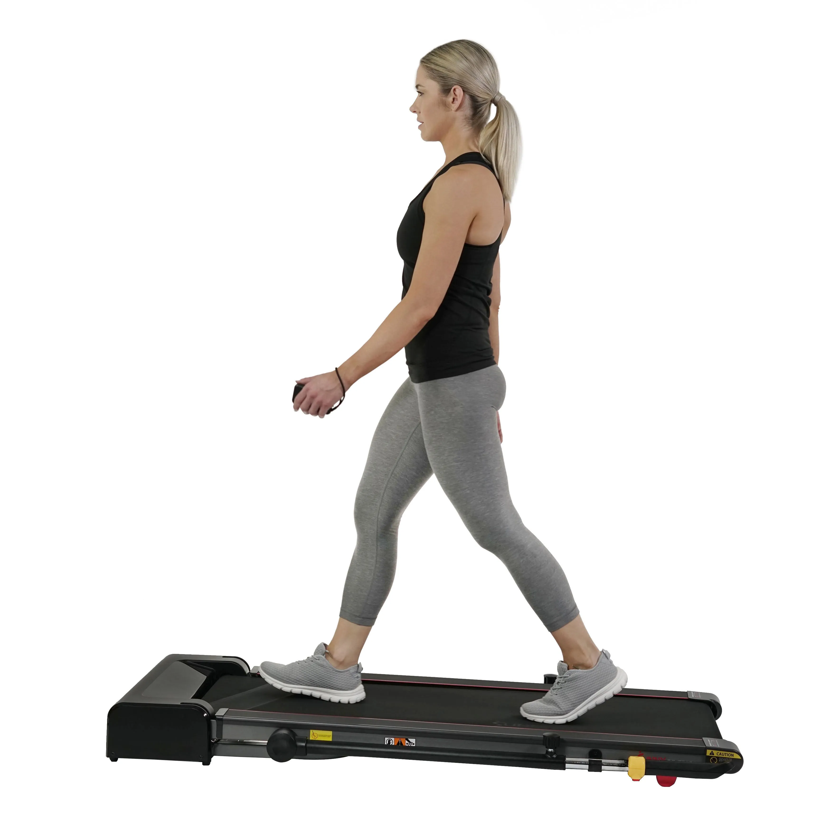 Slim Folding Treadmill Trekpad with Moving Arms Exercisers