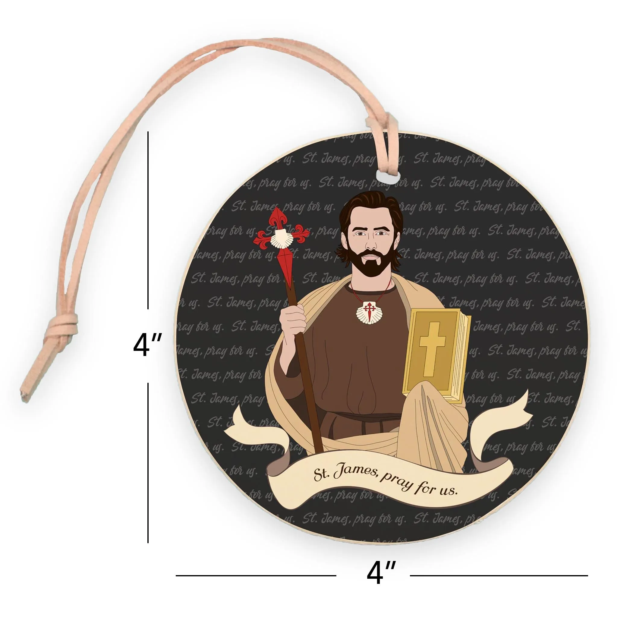 St. James  4" Round Ornament