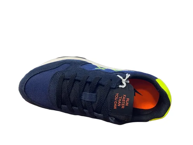 Sun68 sneakers da ragazzo Tom Fluo Z42302T 07 navy blue