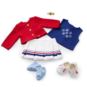 Team AG™ Sweater & Skirt Set for 18-inch Dolls