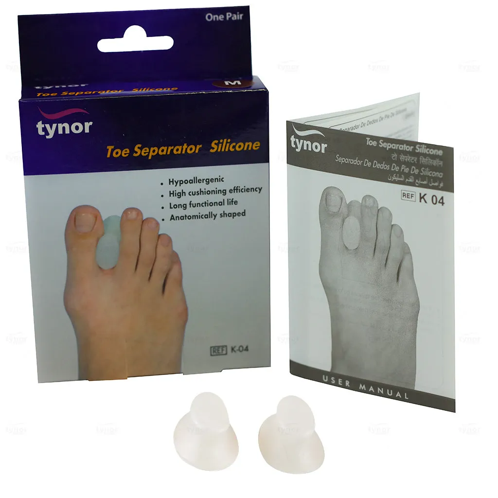 Toe Separator Silicone (Pair) Unisex