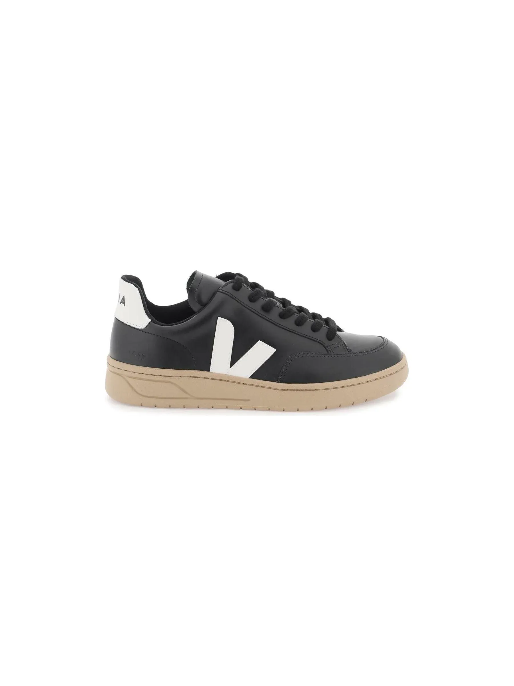 V-12 Smooth Leather Sneakers