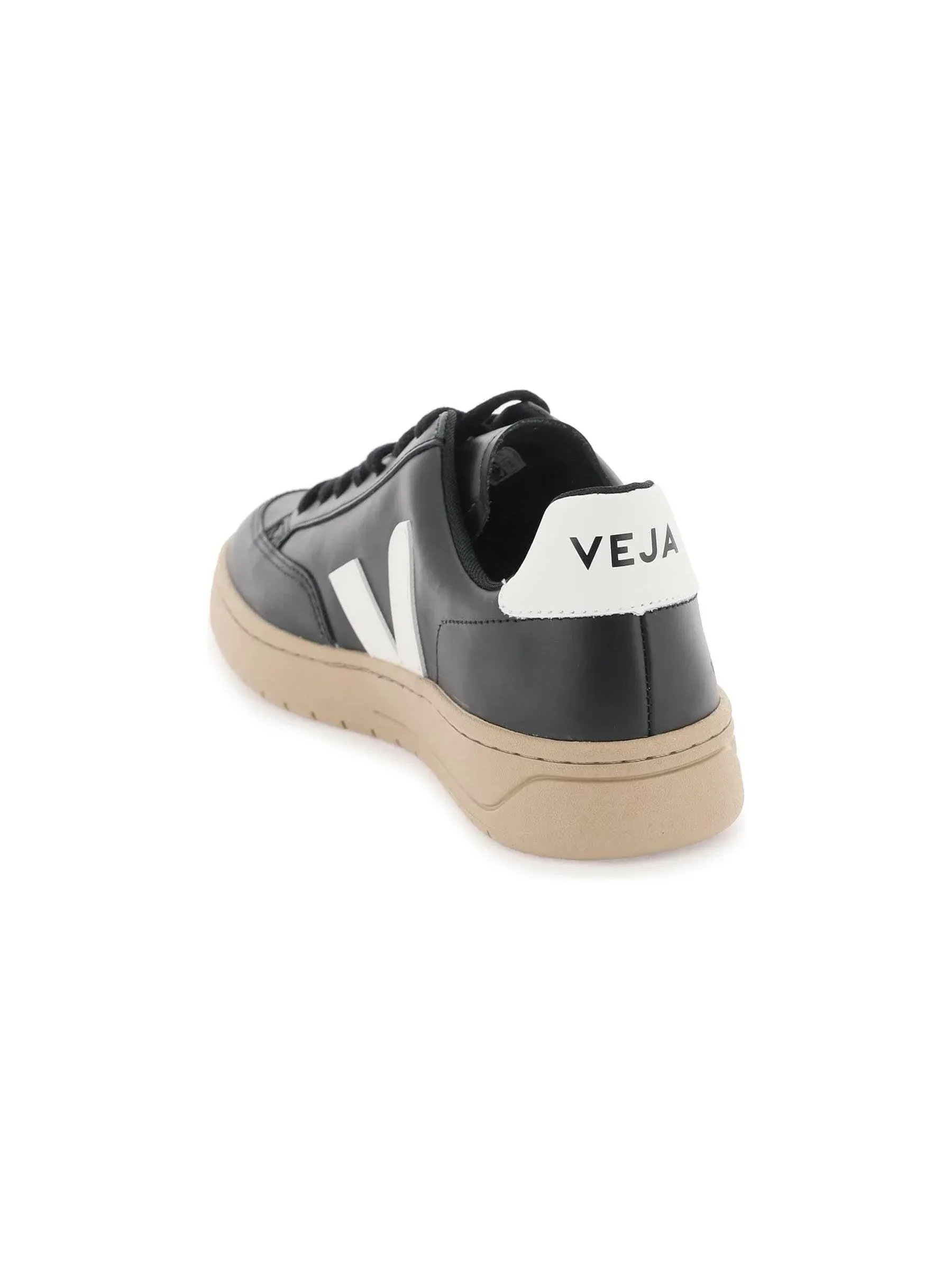 V-12 Smooth Leather Sneakers