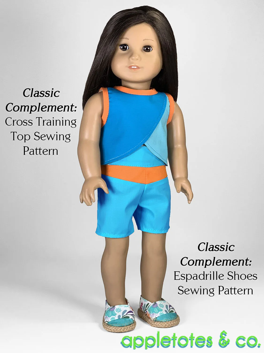 Violet Shorts 18 Inch Doll Sewing Pattern