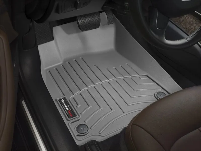 WeatherTech 02-08 Audi A4/S4/RS4 Front FloorLiner - Grey