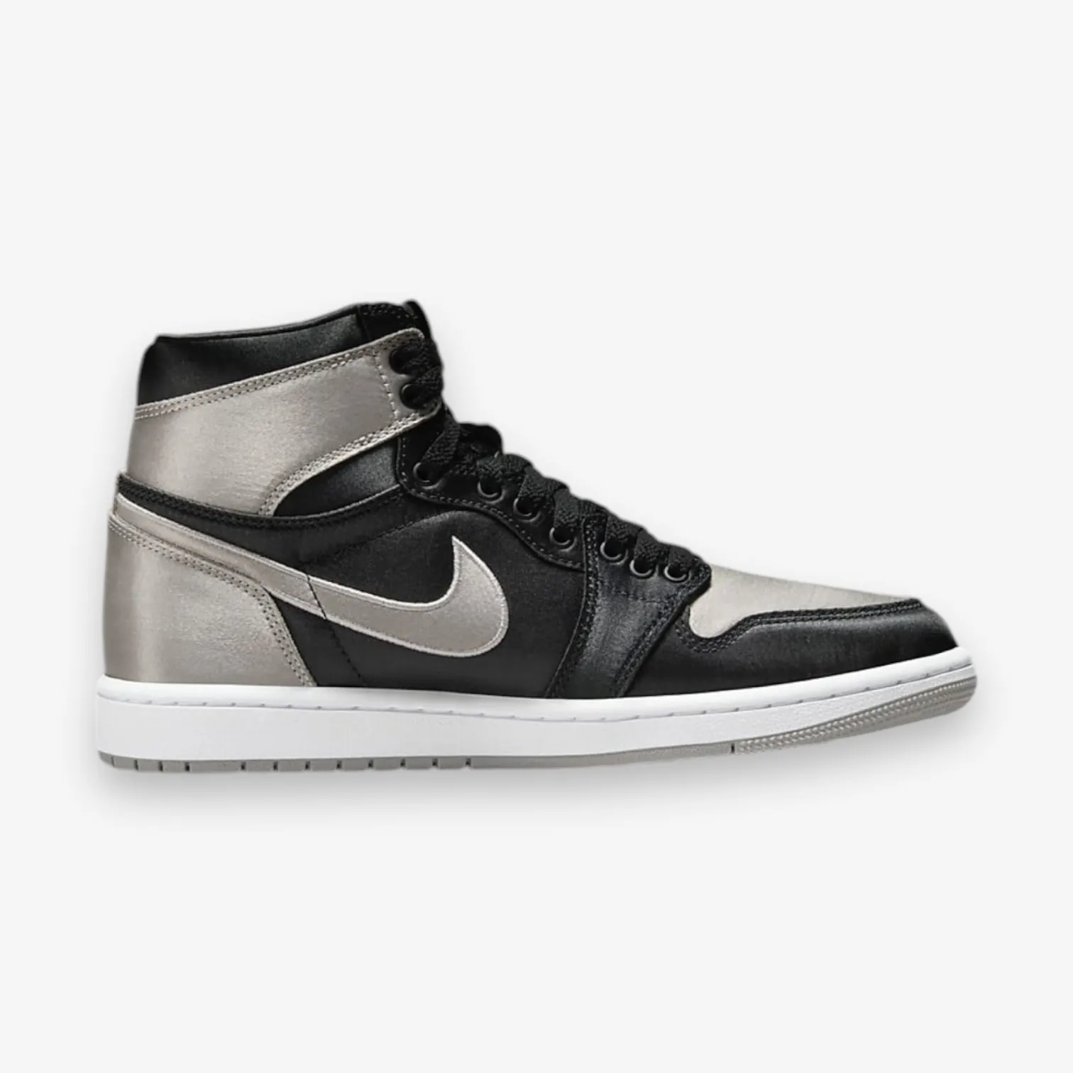 Womens Air Jordan 1 Retro Hi OG Black Medium Grey White FD4810-010