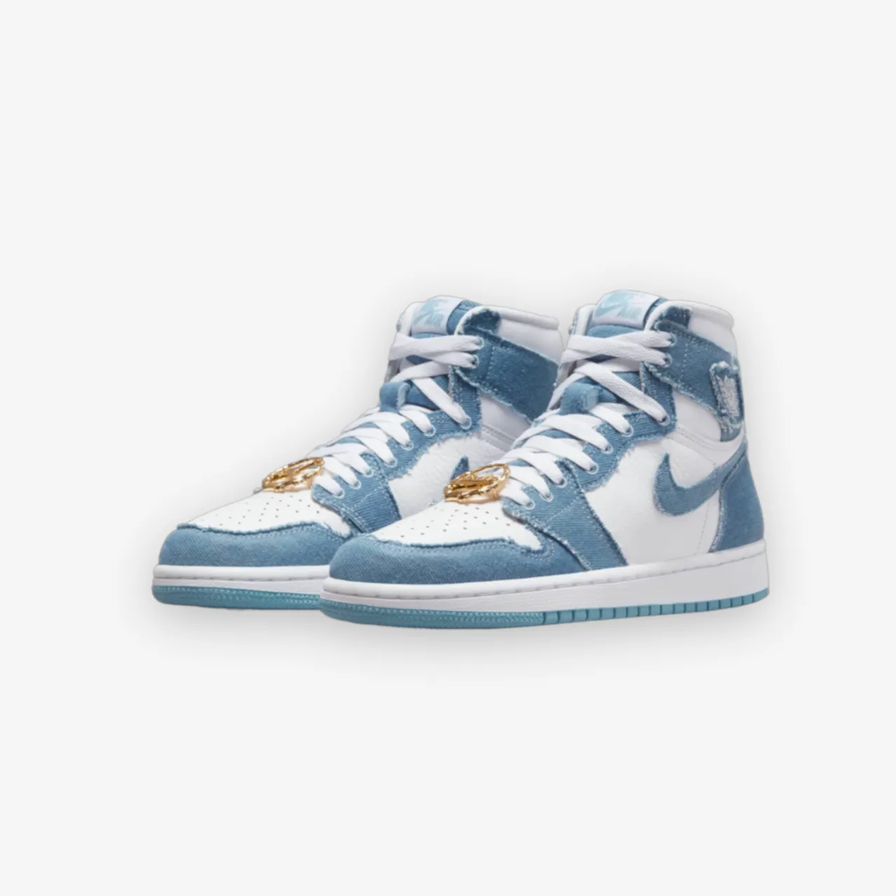 Women's Air Jordan 1 Retro Hi OG White Boarder Blue DM9036-104