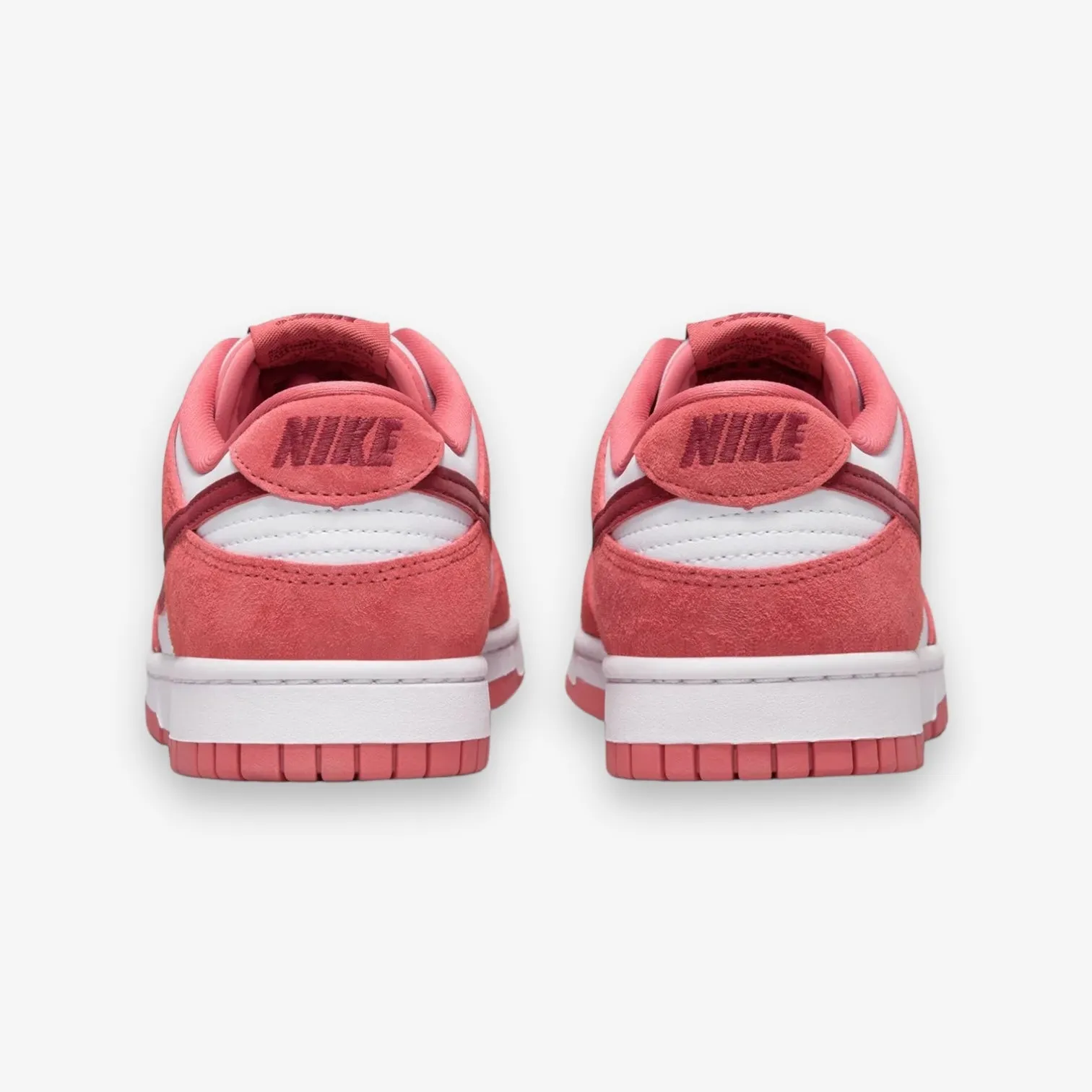 Women's Nike Dunk Low Vday WHITE/TEAM RED-ADOBE-DRAGON RED FQ7056-100