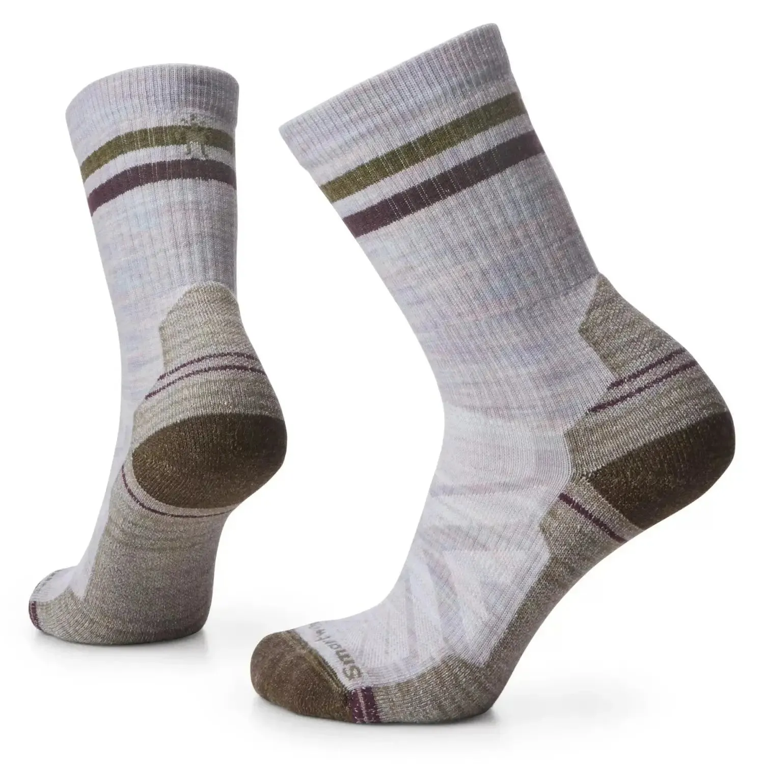 W's Hike Light Cushion Tube Stripe Crew Socks